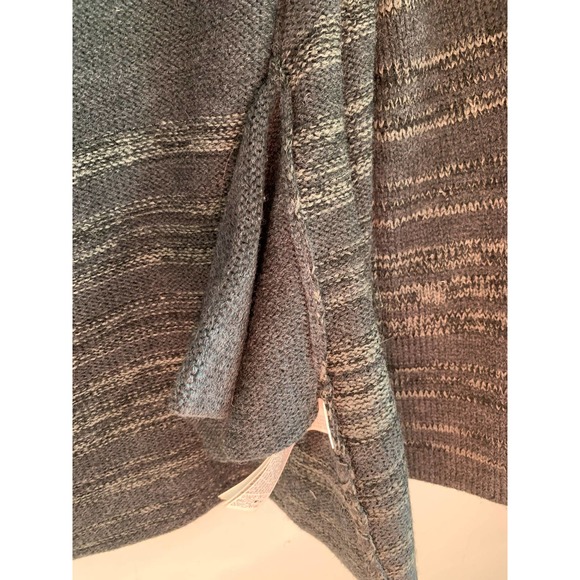 Forever 21 Ombre Stripe Charcoal Knit Cardigan Sweater — Women's Size XS X-Small - Picture 7 of 14